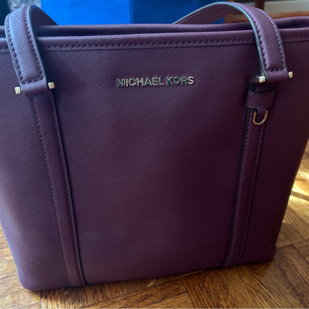 Michael Kors Rich Purple Tote Bag